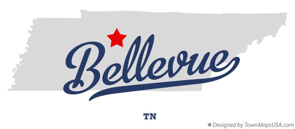 Bellevue TN cityscape for vending and micro markets