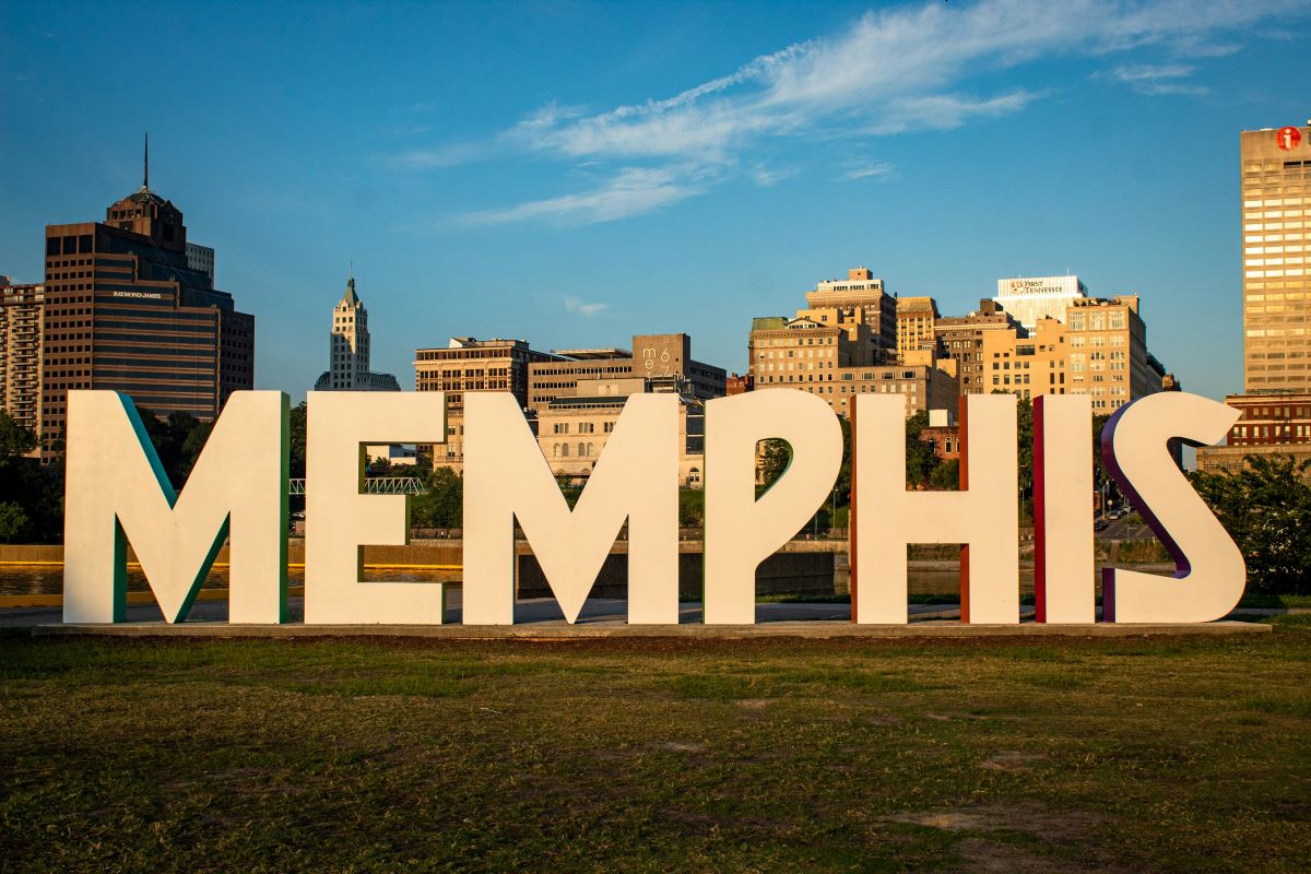 Memphis Tennessee city skyline
